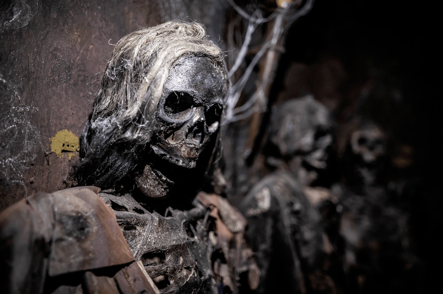 Un squelette inquiétant